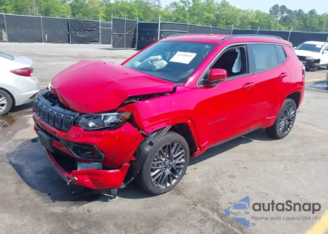 2022 Jeep Compass (Red) Edition 4X4 from USA, damaged, VIN 3C4NJDCB1NT150068